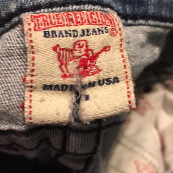 True Religion vintage lower rise jeans Y2k - Picture 7 of 13
